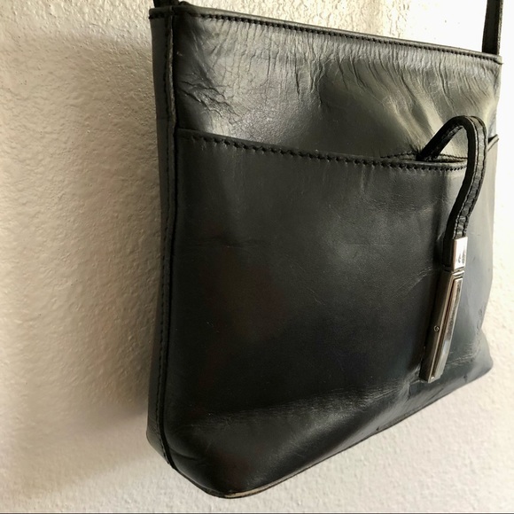 Borse in Pelle Italian Black Leather Bag - Picture 4 of 13